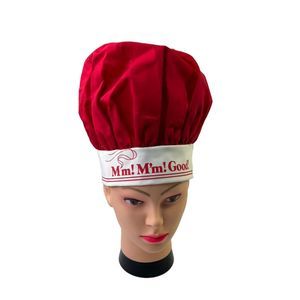 Vintage Campbell's Unisex Red Chef Hat One Size New With Tags 1980's